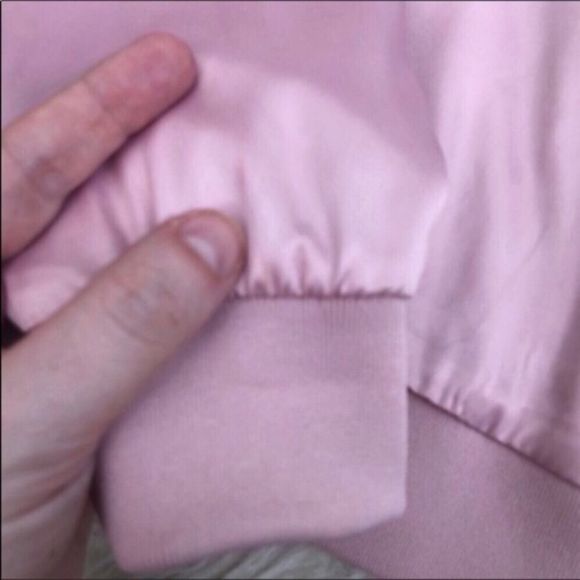 Aqua Embroidered Pink Bomber Jacket - Picture 13 of 14